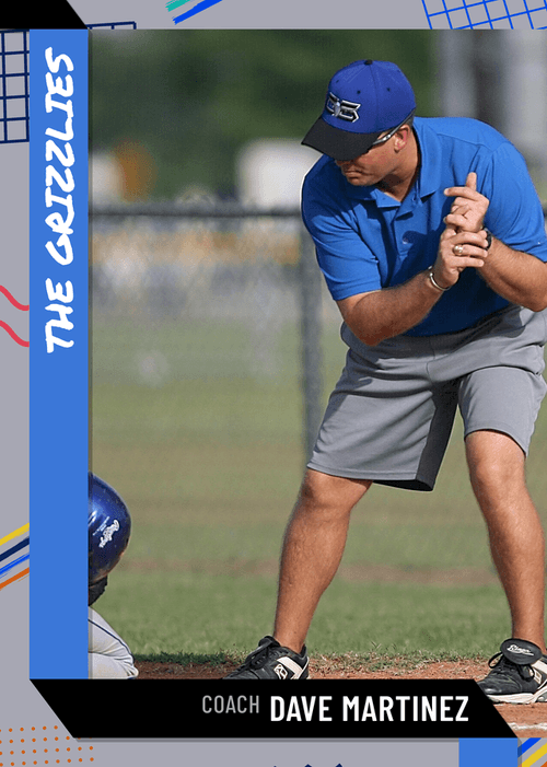 Personalized coach card in the Airbrush design