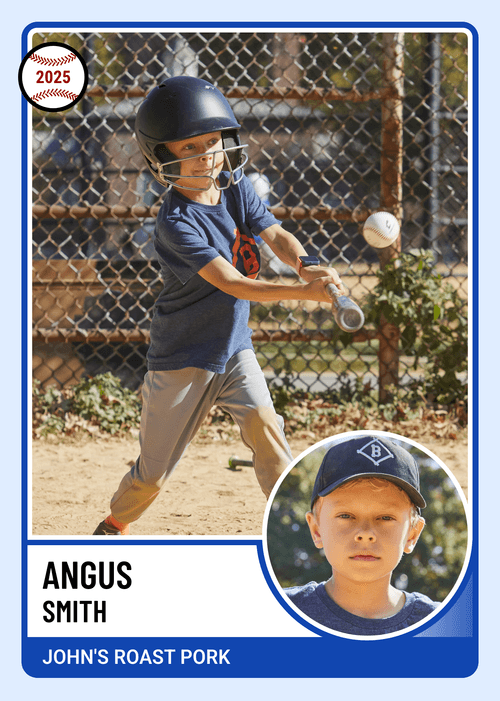 Trading card example 2