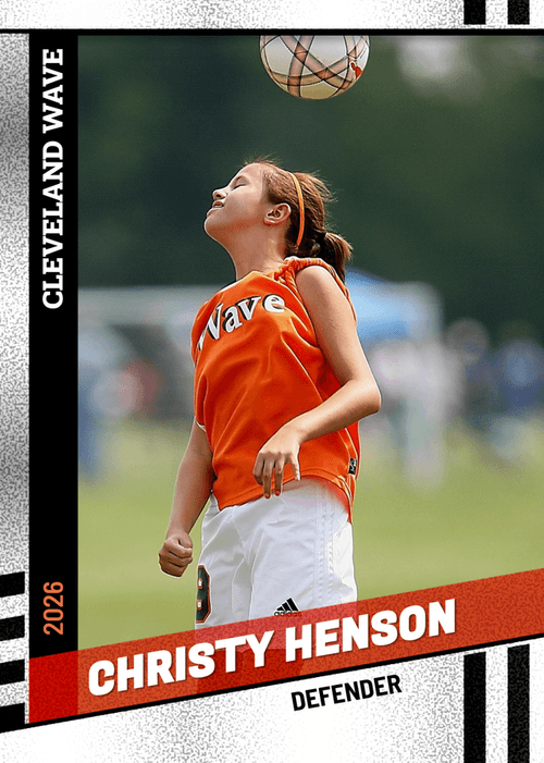 Custom Soccer Card Design