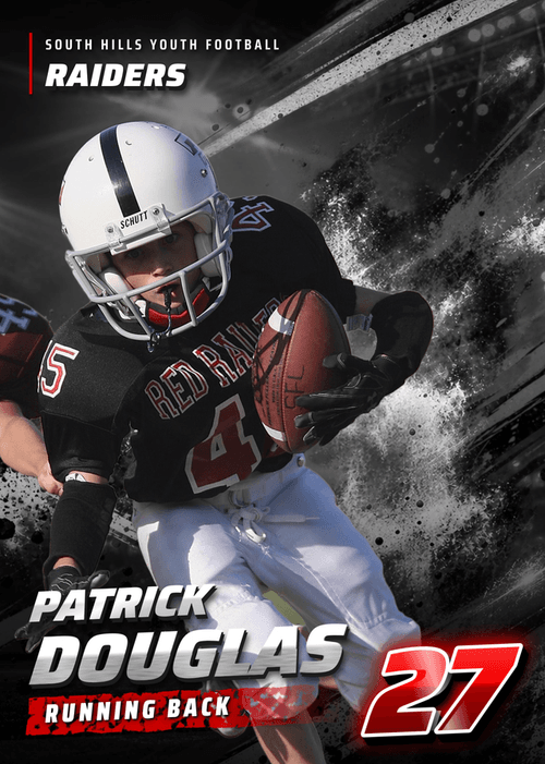 Jumbotron Football Card Design