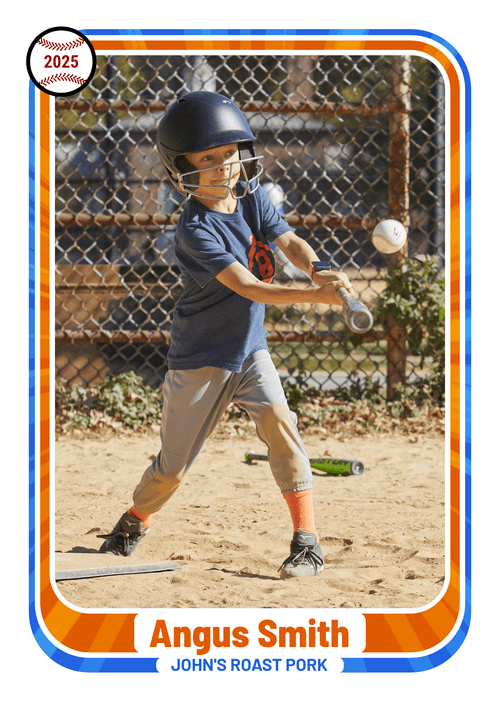 Trading card example 3
