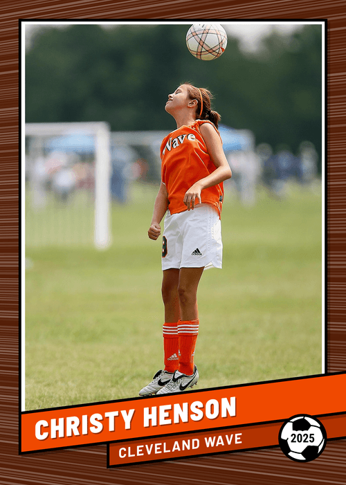 Velcro Soccer Card Design