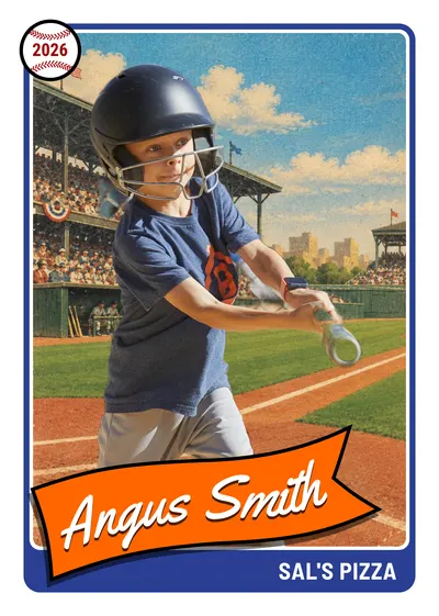 Pennant design with the vintage ballpark home plate background