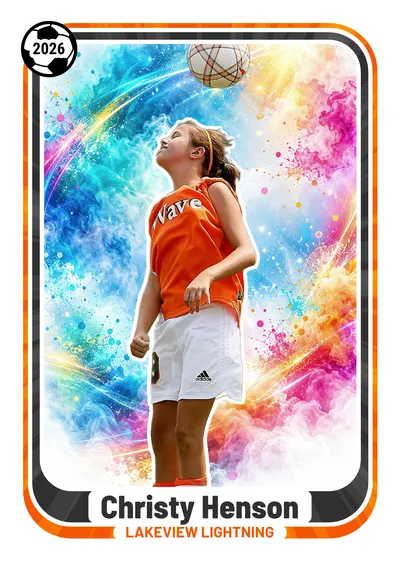 Ringer design with the smoke rainbow swirl background